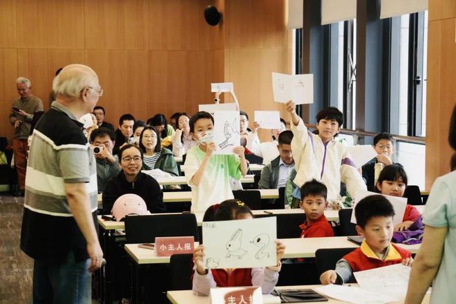 活动回顾 丰子恺外孙杨子耘做客普陀区图书馆与孩子们一同走进丰子恺的漫画世界(图2)